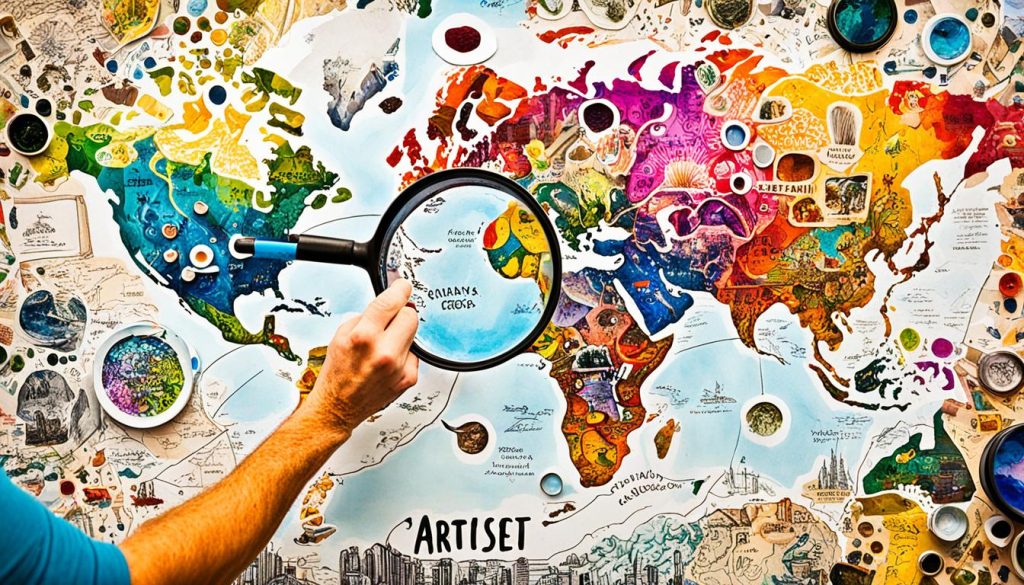 Identifying art niche and target audience in the art world