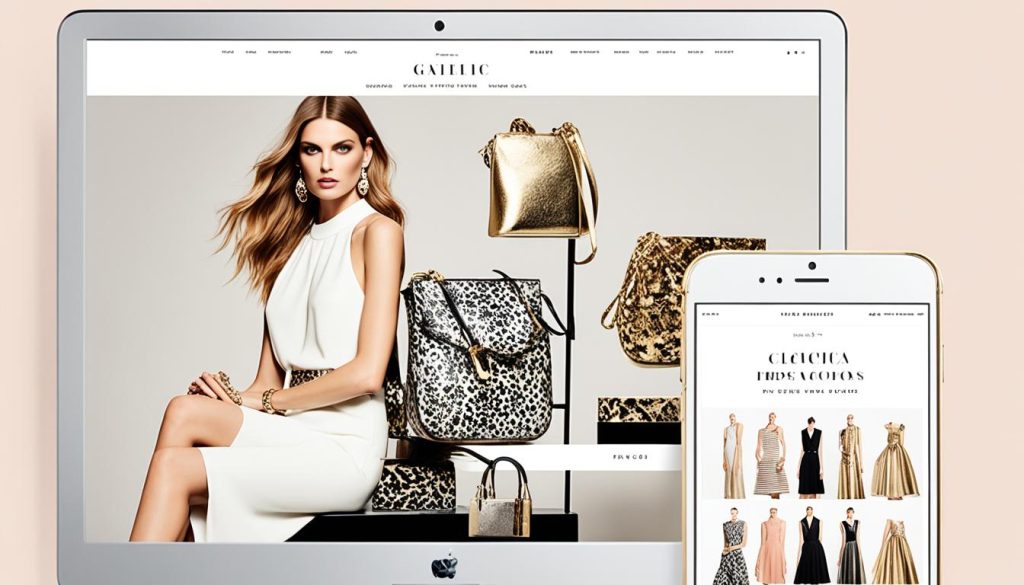 boutique online presence