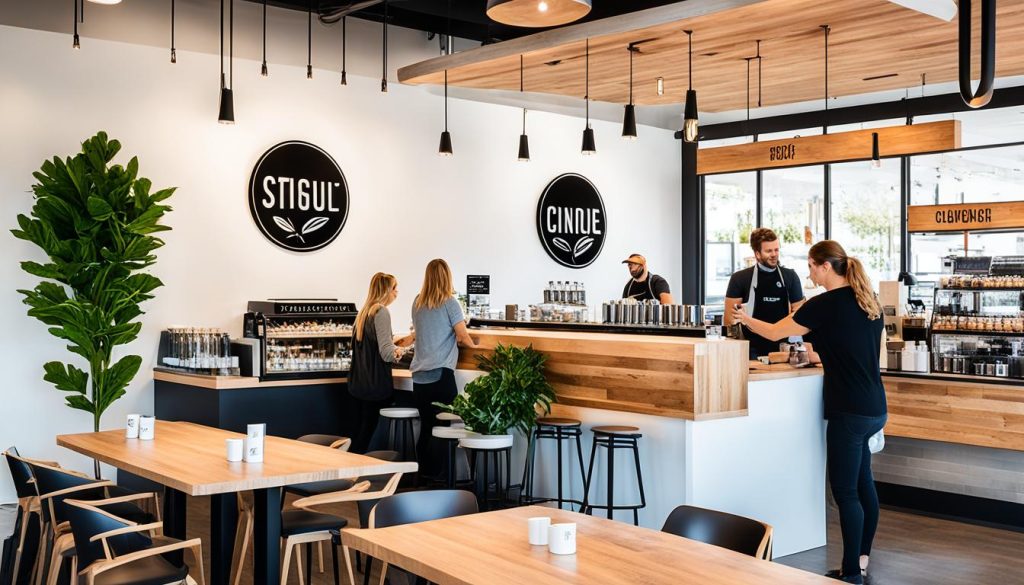 cafe branding