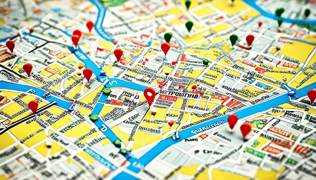 city maps competitors