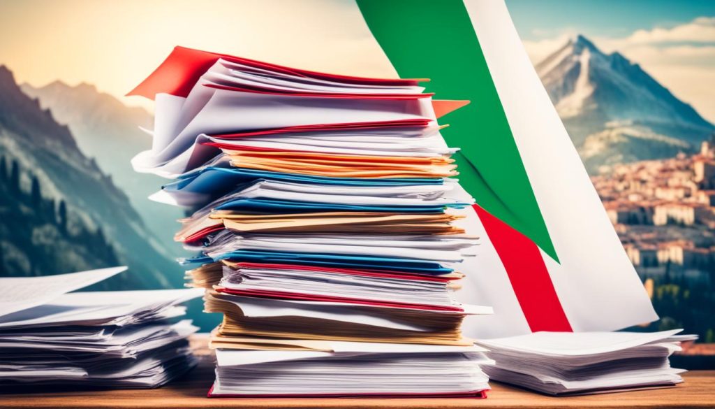 legal requirements Italy
