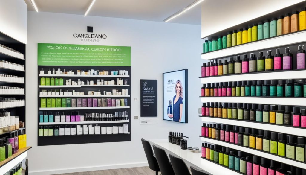 marketing plan for hair products