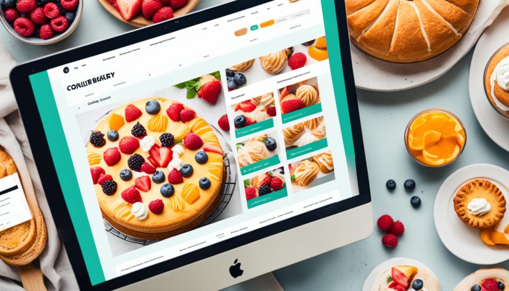 online bakery business model