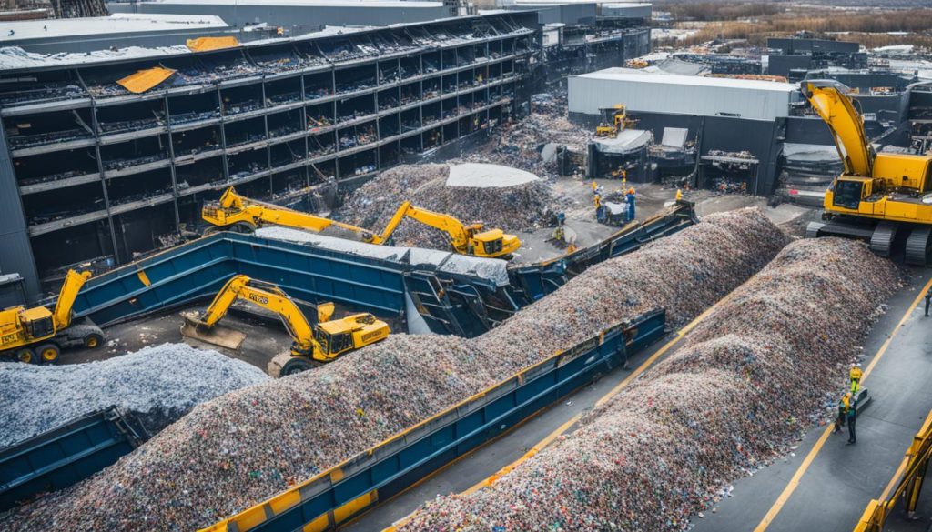 operations setup in waste management infrastructure