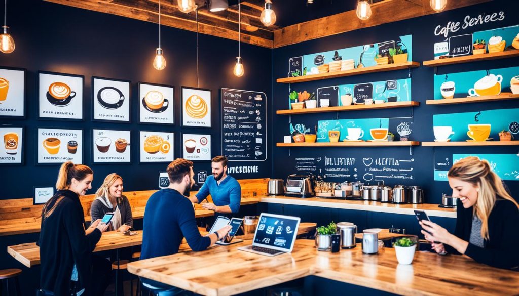 social media marketing cafes