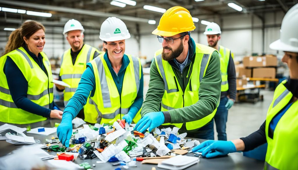 waste management employees training