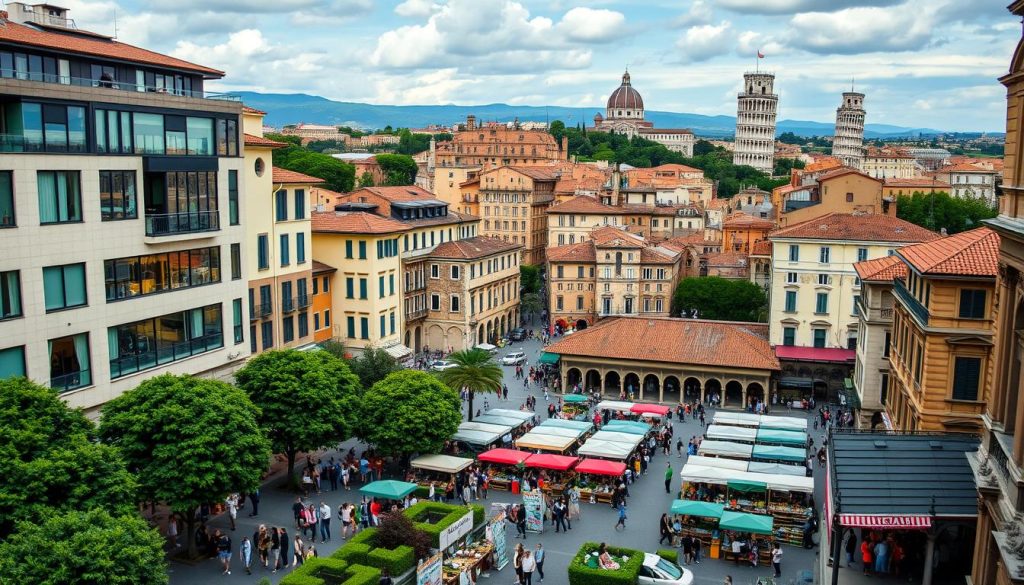 business landscape Italy