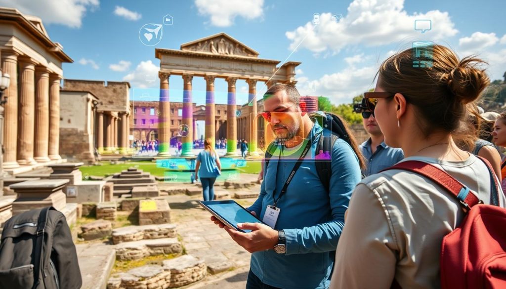 technology in tour guiding