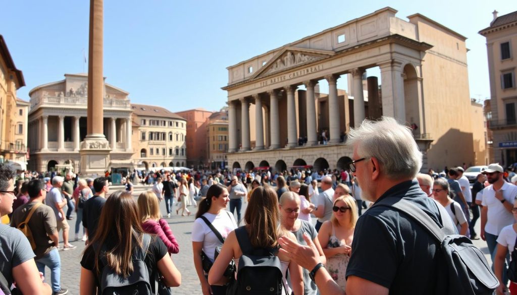 tour guide roles Rome