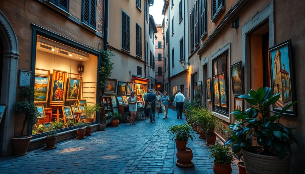 art gallery location