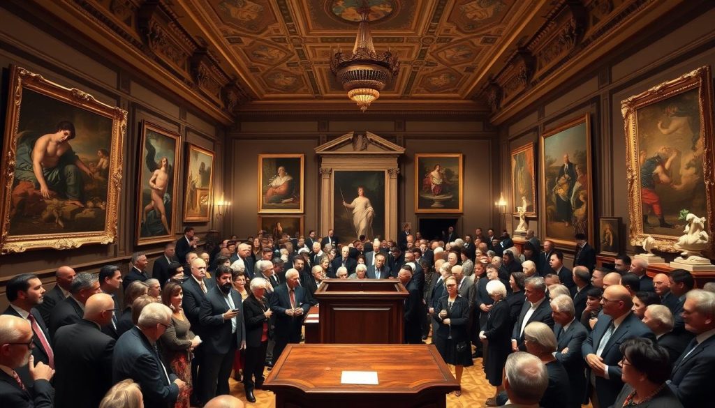 auction houses in Italian art market