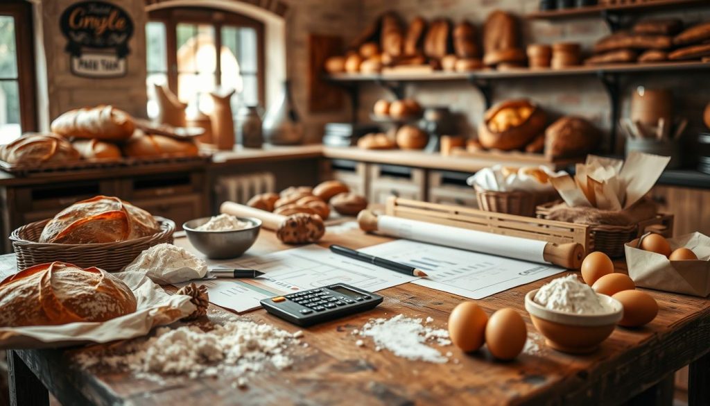 bakery financial planning