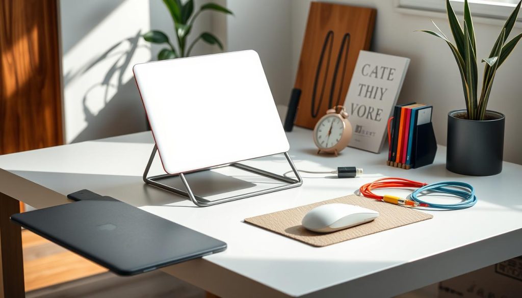 brand identity for laptop accessories