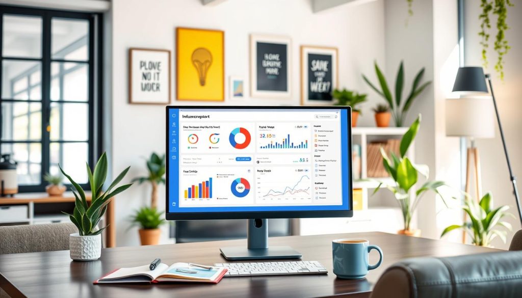 building user-friendly influencer reporting tool