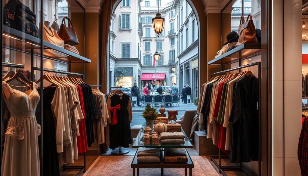 business structure for boutiques in Italy