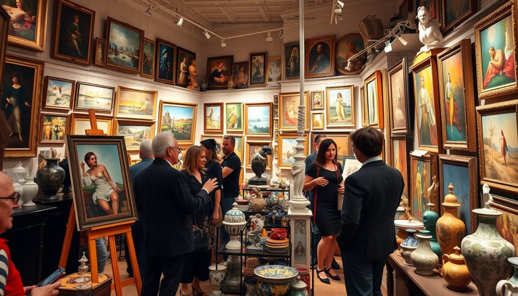 buying art and selling art