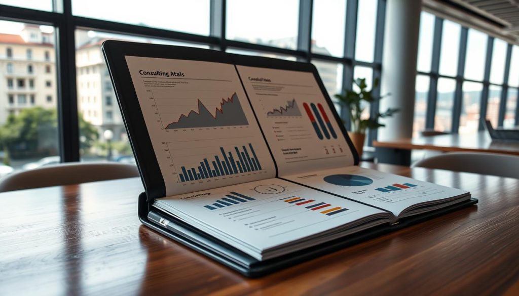 consulting portfolio showcasing consulting experience