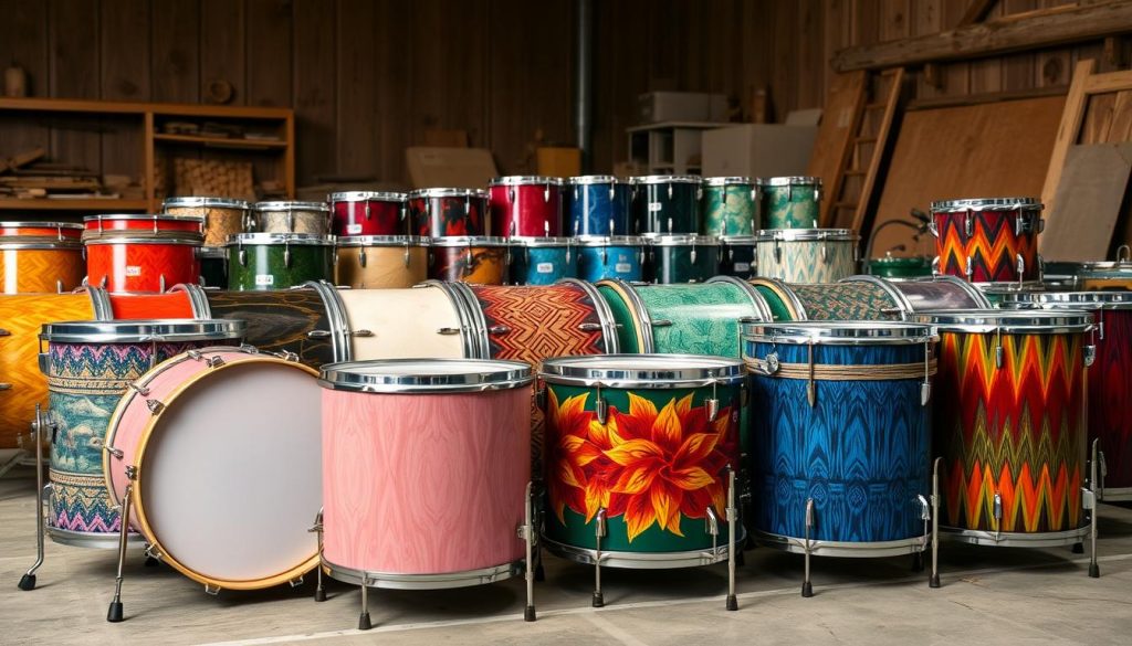 custom lacquers for drums