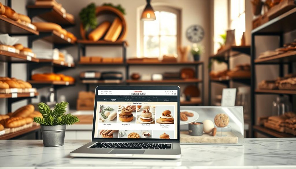 e-commerce platform for online bakery