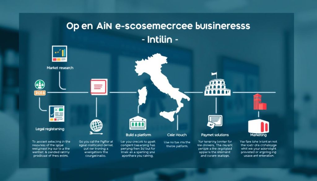 ecommerce business registration steps in Italy