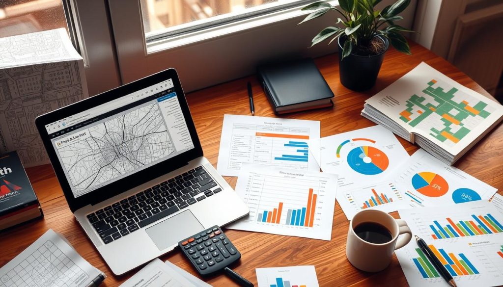 financial planning for city maps business