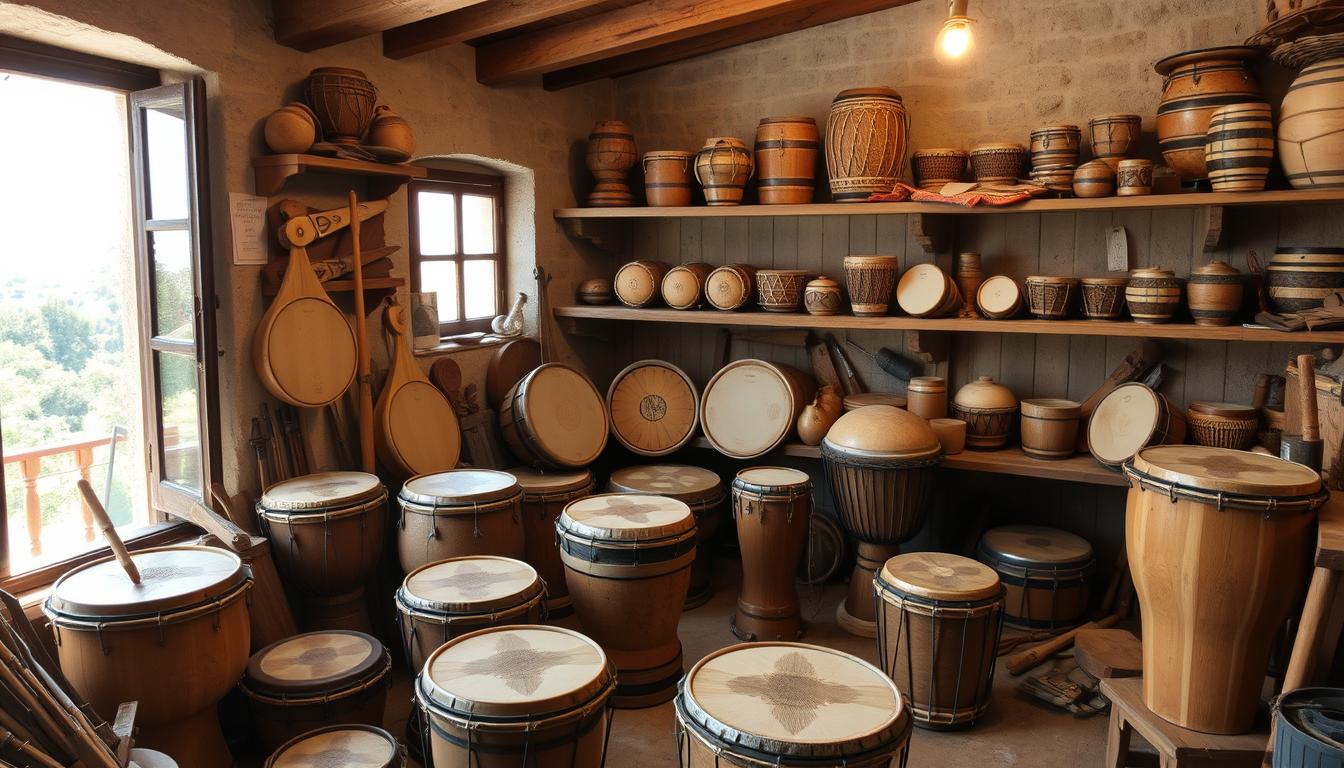 handcrafted drums business