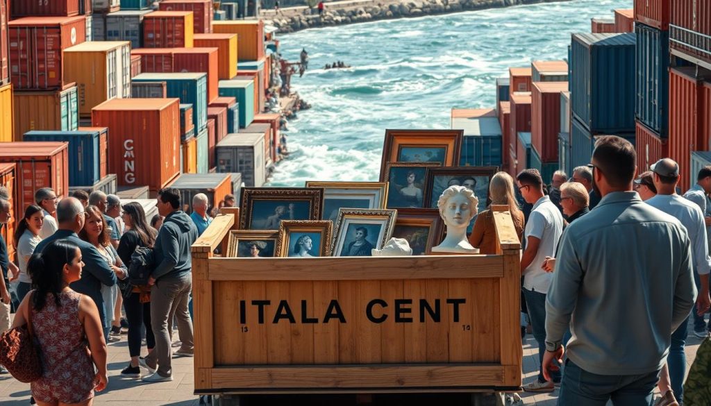 importing art