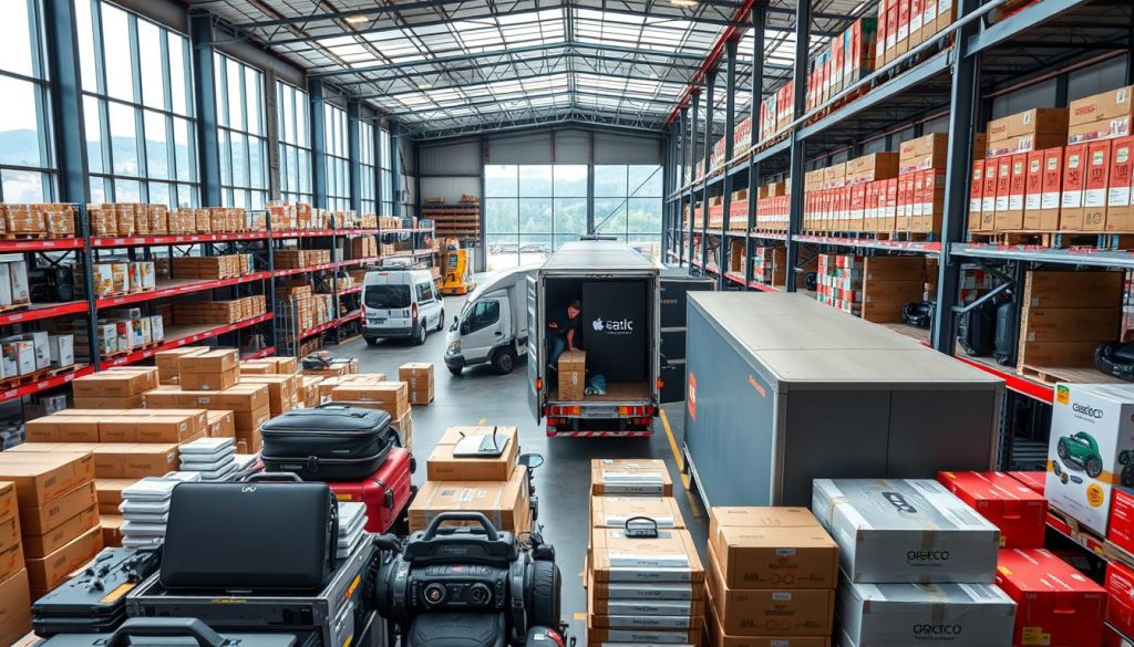 logistics for laptop accessories