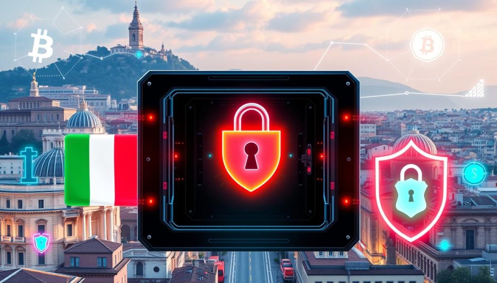 security measures digital assets Italy