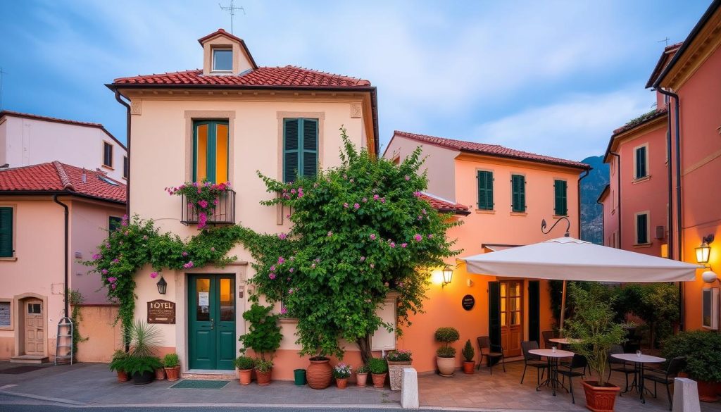 A charming boutique hotel in an Italian coastal town A charming boutique hotel in an Italian coastal town