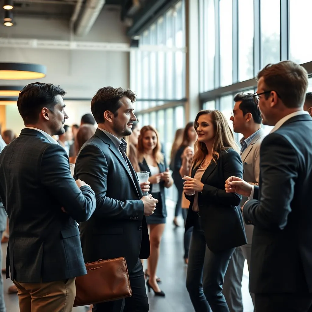Expat business networking event in Italy for foreigners starting businesses