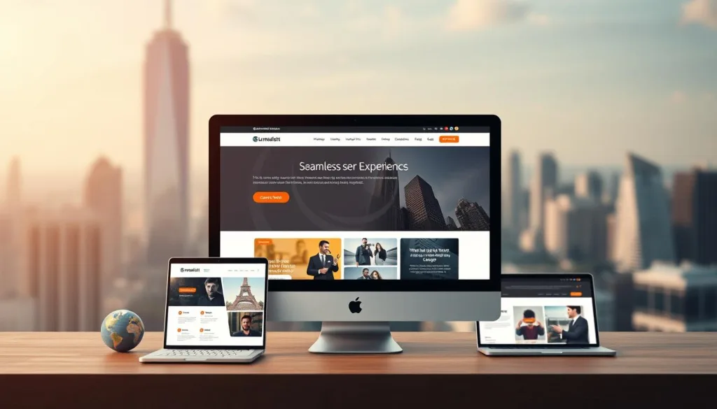 WordPress design showing user experience and creative solutions