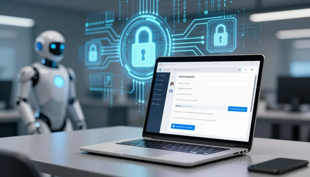 chatbot security features and technical management